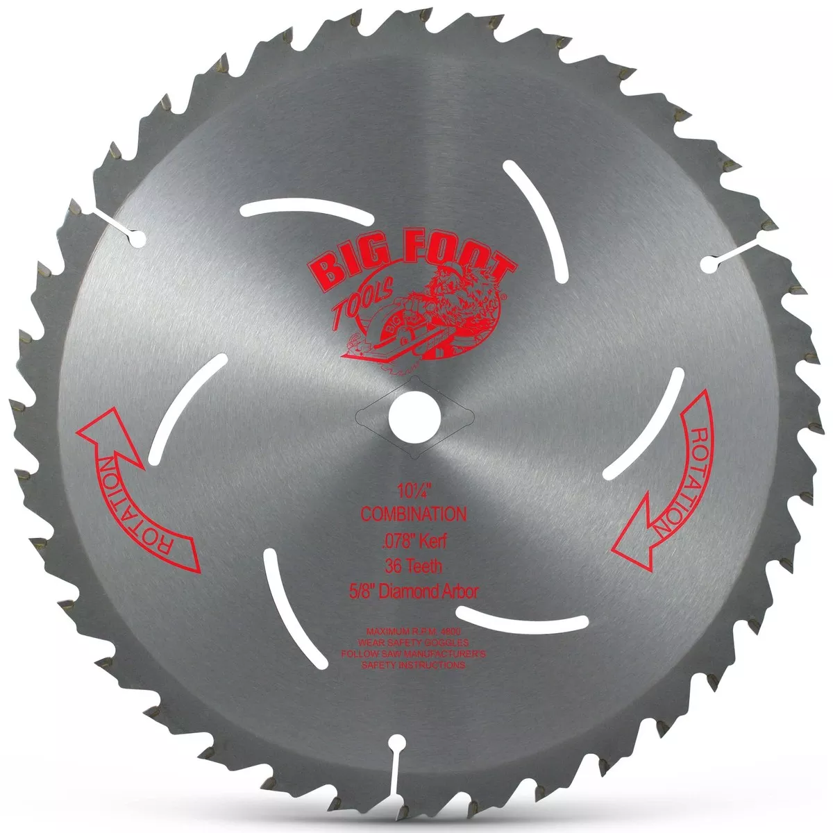 10-1/4" 36 Tooth Carbide Blade