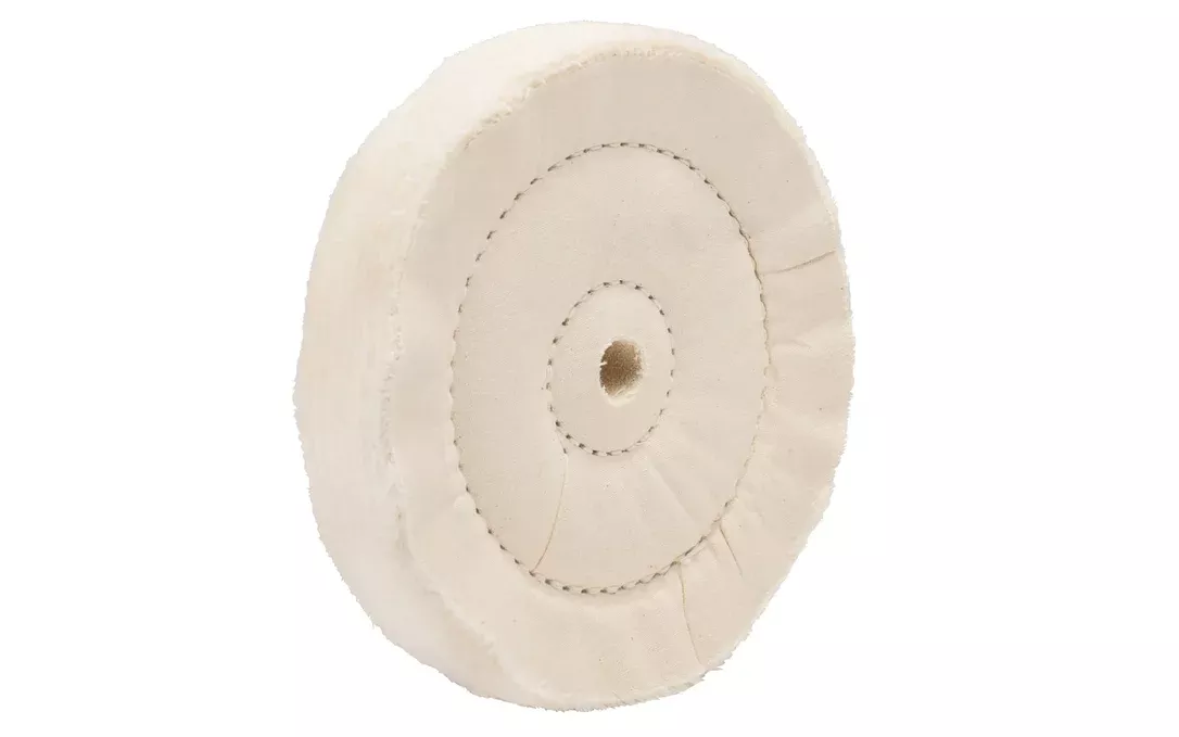 6" Cushion Sewn Buffing Wheel ~ 1" Thick