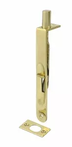 6 Inch Heavy Duty Round Flush Bolt