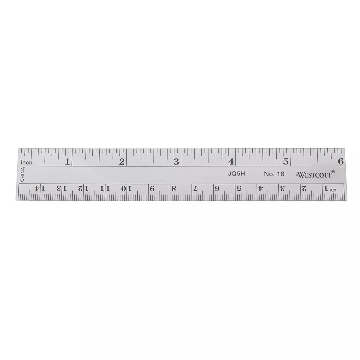 6" See-Through Acrylic Ruler