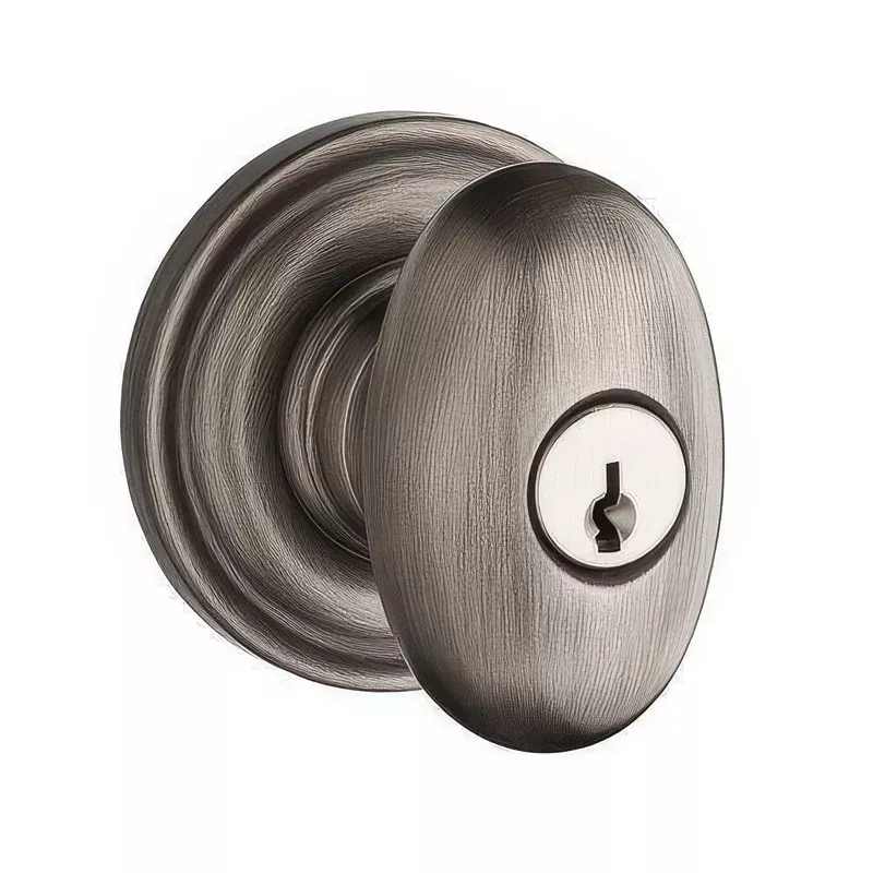 Baldwin EN.ELL.TRR Ellipse Keyed Entry Single Cylinder Knobset