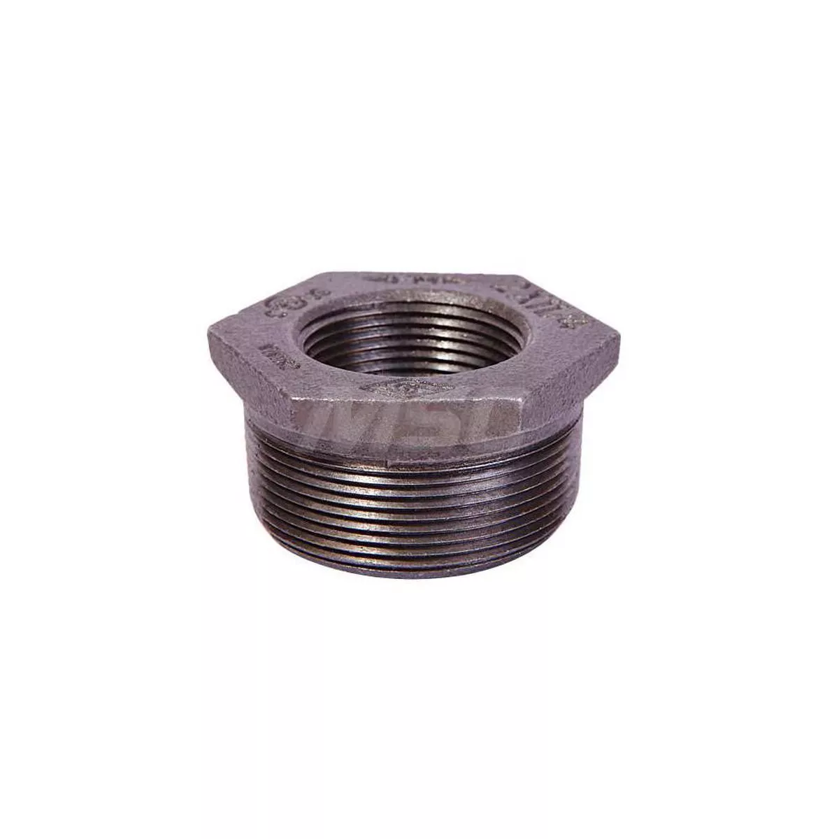 Black Bushing: 2 x 1-1/4", Threaded