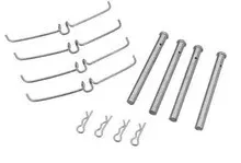 Brake Pad Fitting Kit TR4-TR6 to 70