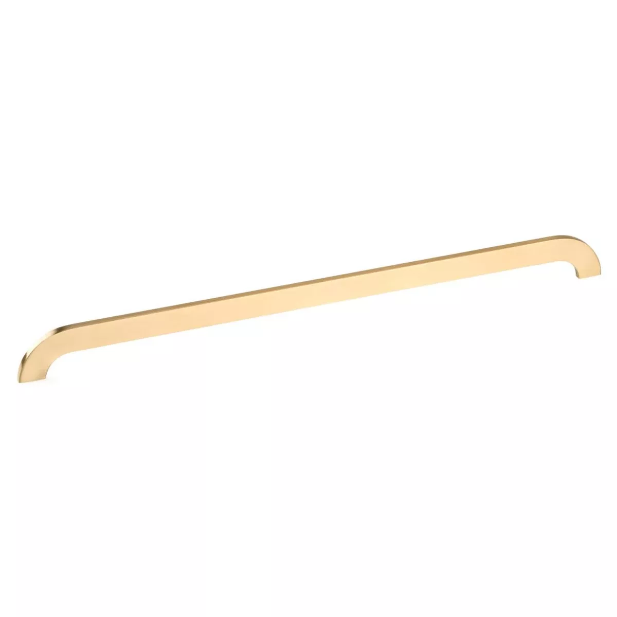 Contemporary Pull, 17-5/8" Center-to-Center, Brushed Gold