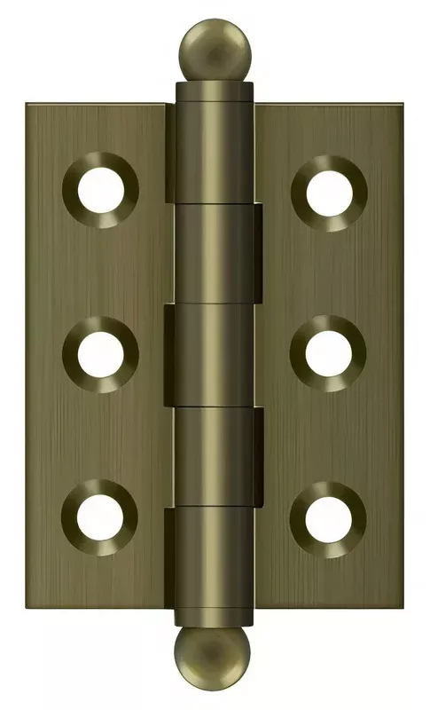 Deltana CH2015 2" x 1-1/2"Hinge with Ball Tip Finials