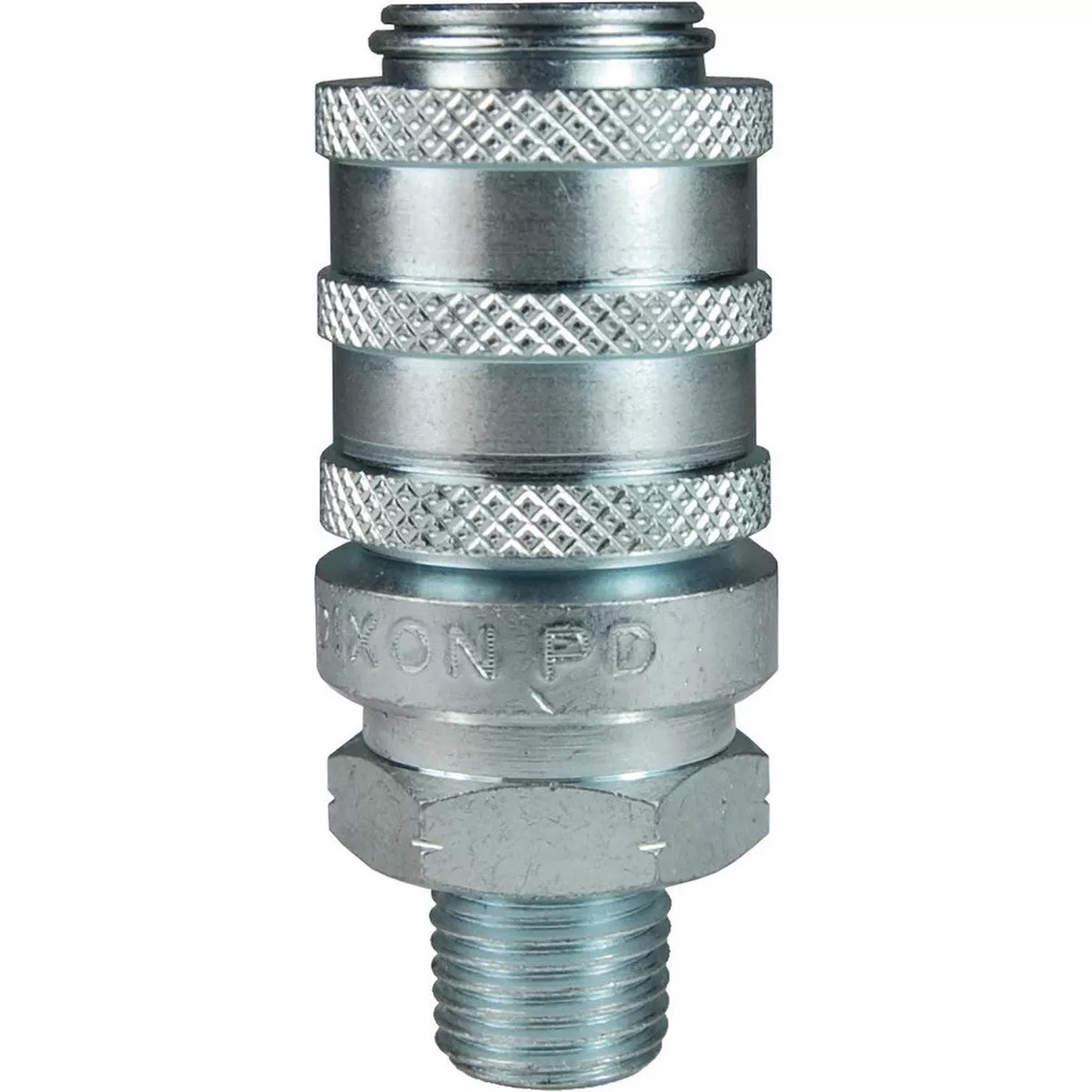 Hydraulic Hose Diagnostic Male Coupler: 1/4 Hose