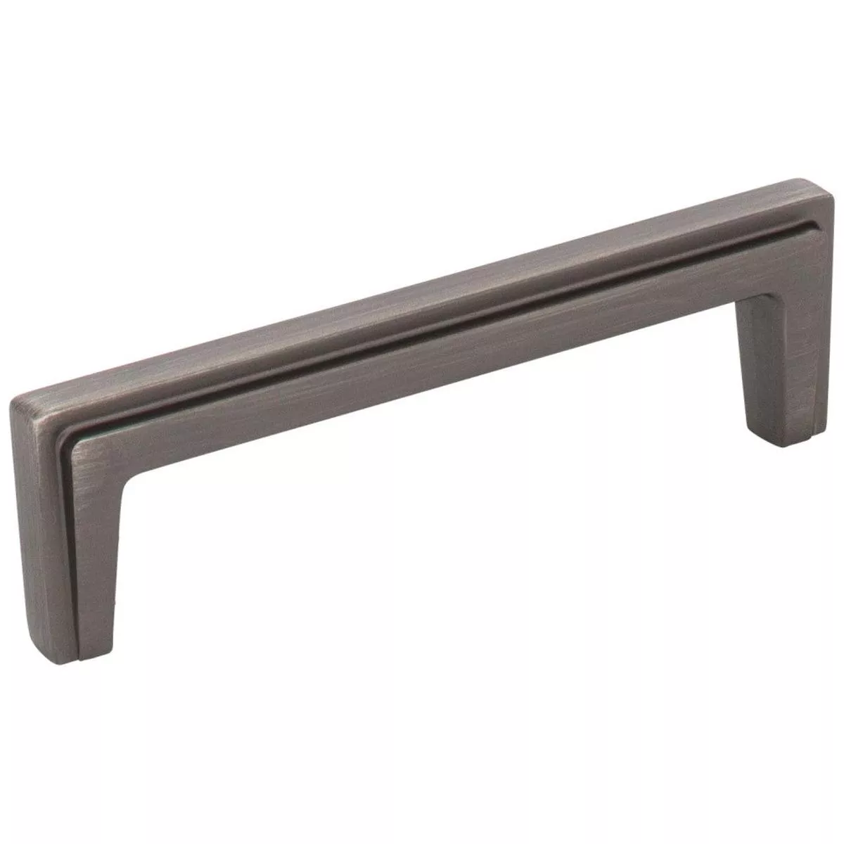 Lexa 96 mm Pull (OA - 4-3/16" ) - Brushed Pewter