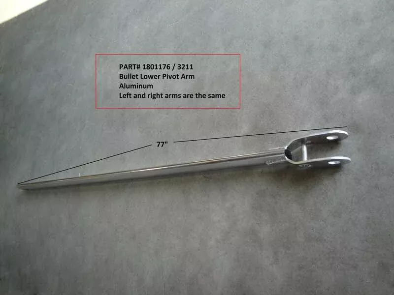 Lower Bullet Pivot Arm 1801176 | Donovan Tarps