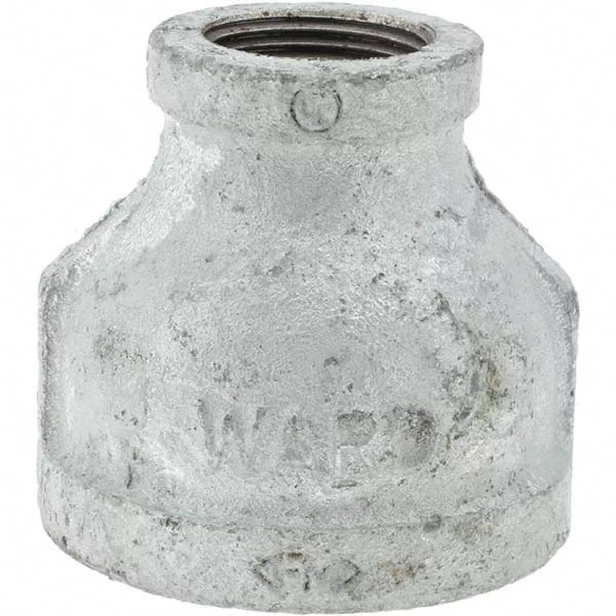 Malleable Iron Pipe Reducing Coupling: 2 x 1" Fitting