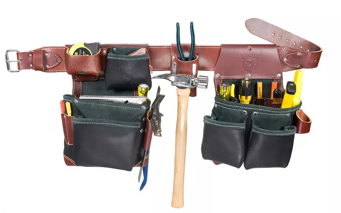 Occidental Leather "Green Building" Tool Belt Set - Black ~ B5625 M