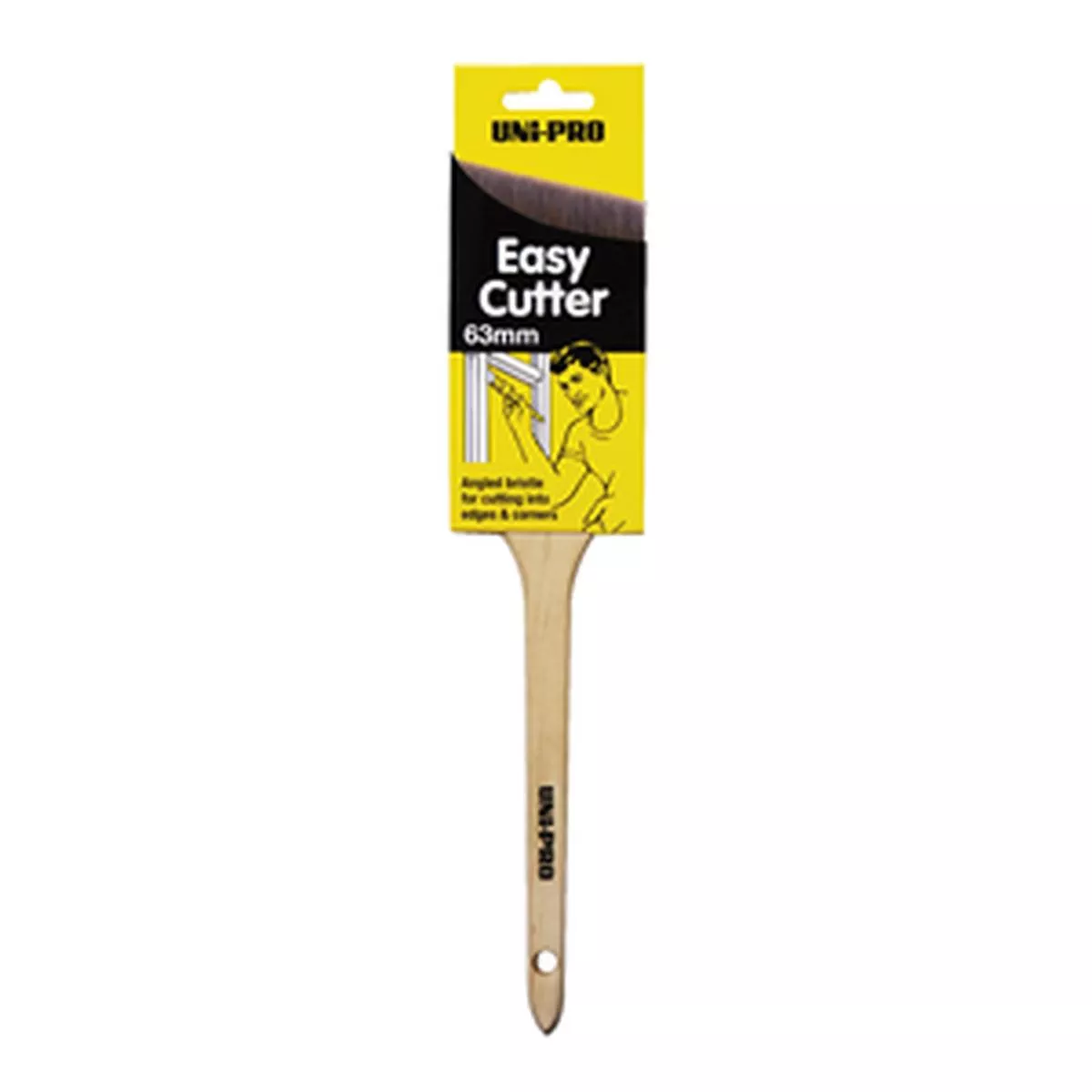 PAINT BRUSH 63MM ANGLED SASH CUTTER UNI-PRO