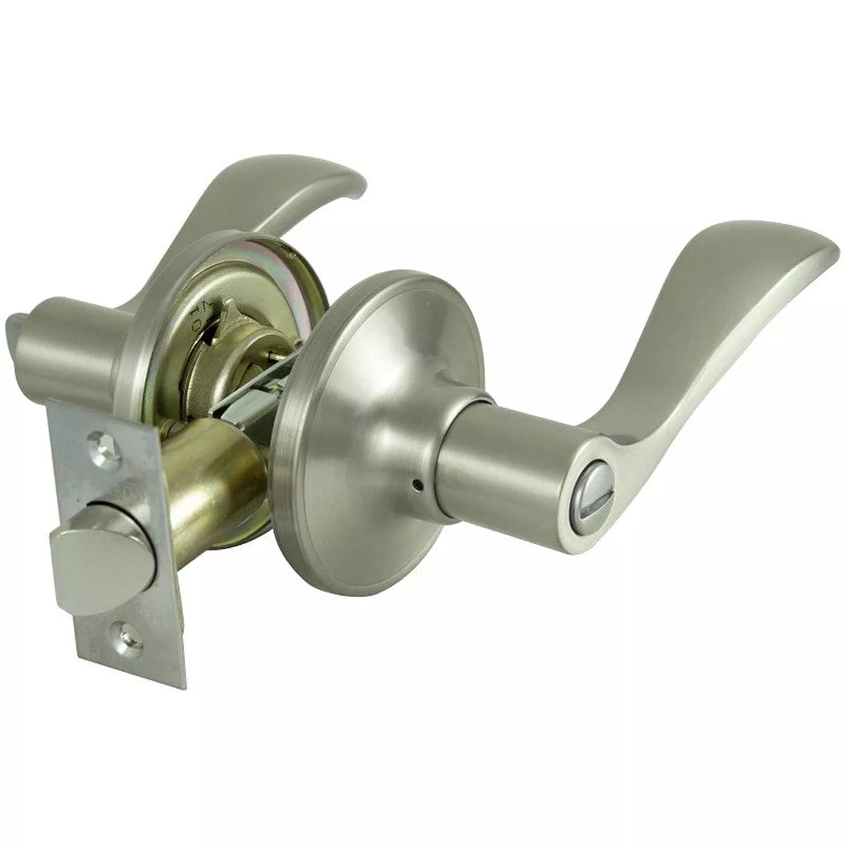 ProSource LYEX201V-PS Privacy Lever, Zinc, Reversible Hand, 3 Grade
