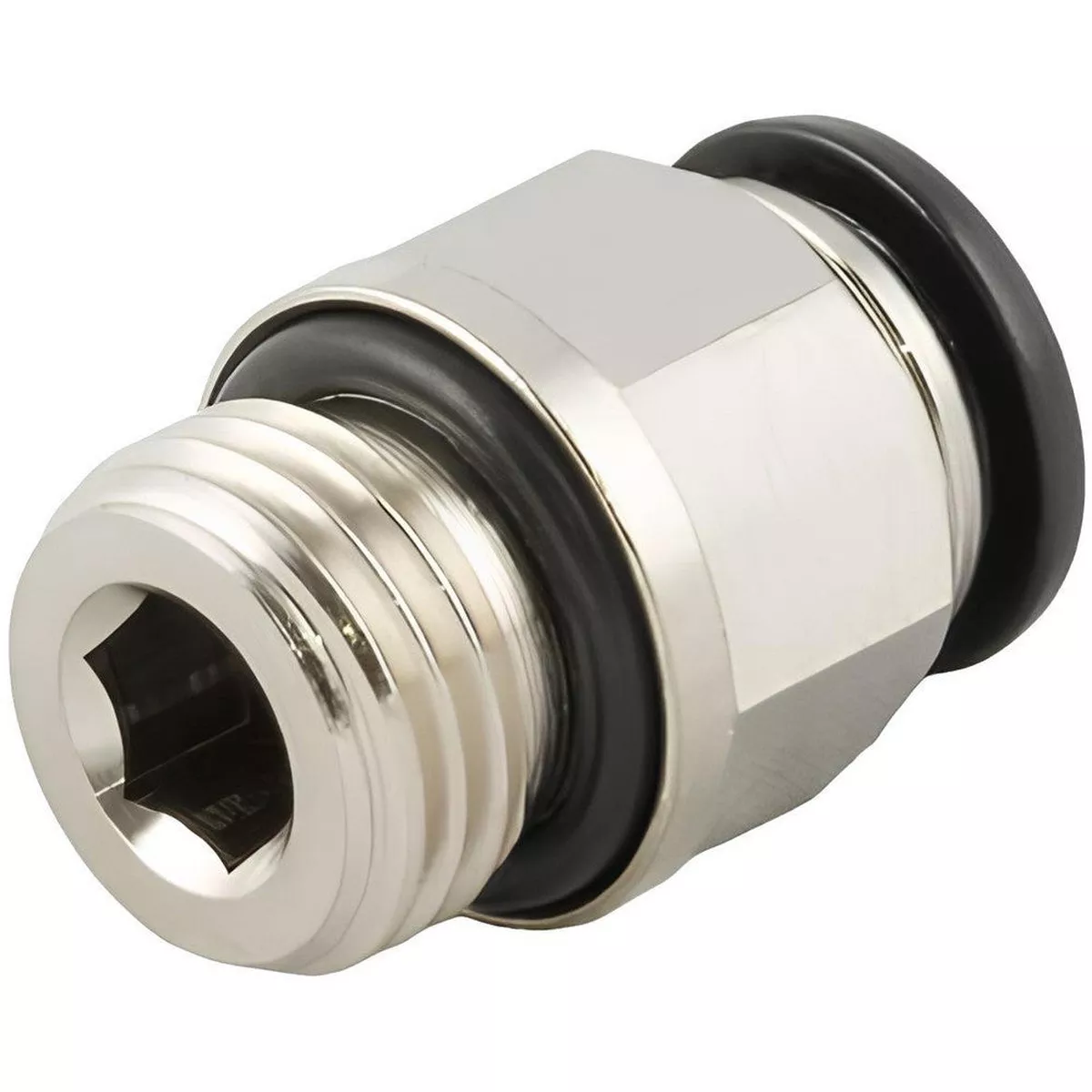 Push-to-Connect Tube x Universal Thread Fitting: Straight, Universal, 4.00 mm OD