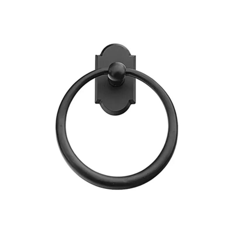 Sandcast Bronze Towel Ring (Several Finishes Available)