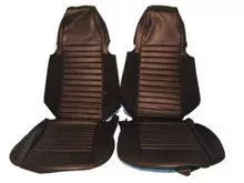 Seat Cover Kit, Black Vinyl, TR6 70 to 72