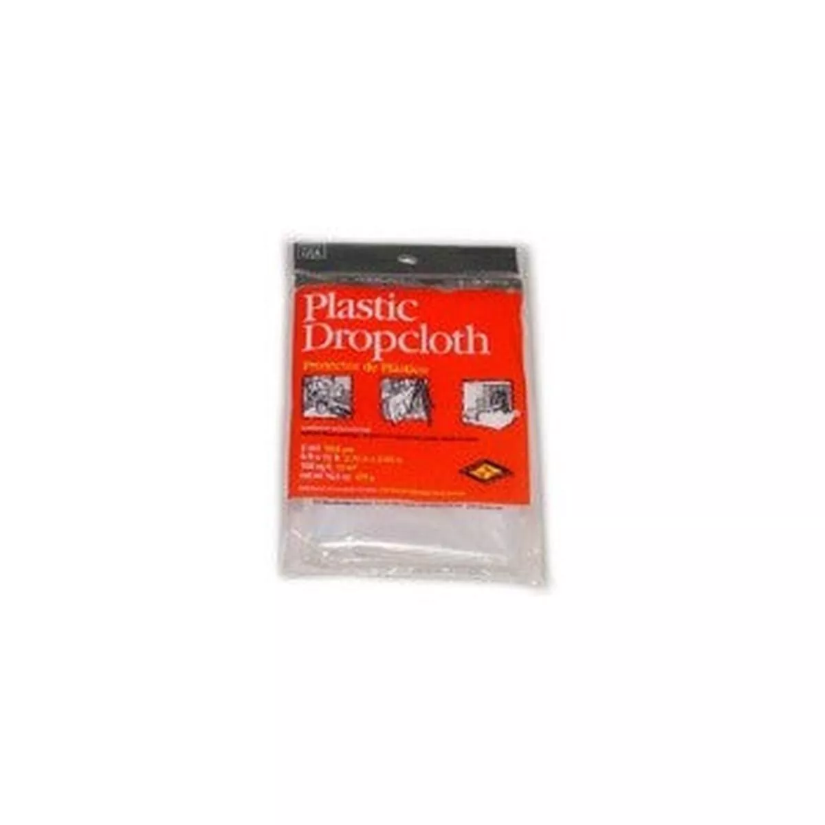 Trimaco 03303 Plastic Drop Cloth, 1 mil