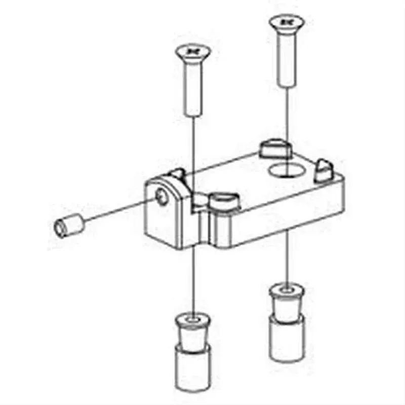 Von Duprin 900402 Bottom Screw Package for Mullion Installation