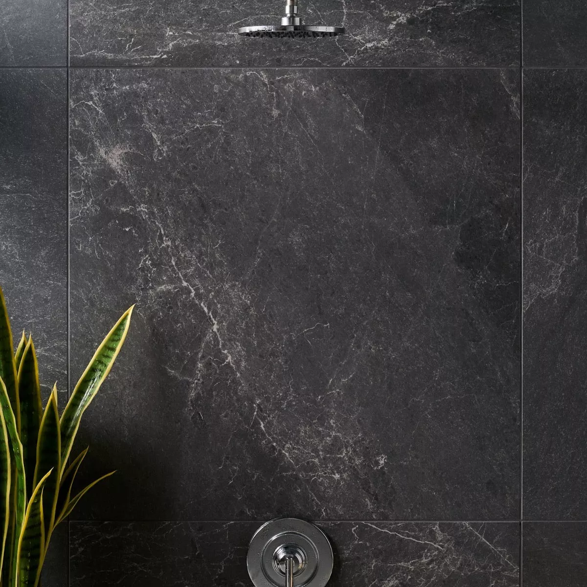 ZenTech Graphite Gray 36x36 Matte Porcelain Tile - Lux Tile